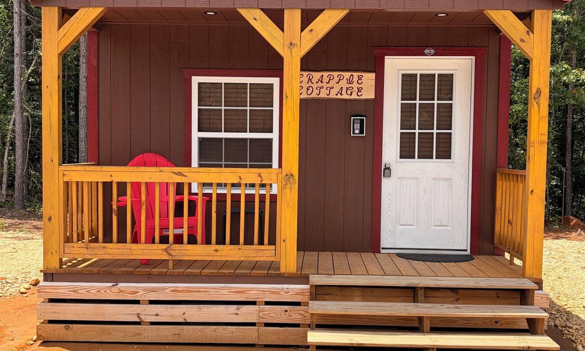 Iuka Cabin | BRAND NEW! Crappie Cottage – Peaceful Pickwick Getaway