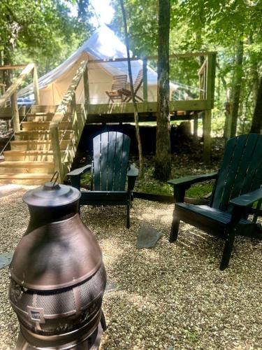 Gentry Other | Cozy Glamping Tents Nestled in a Serene Forest Near Gentry, AR