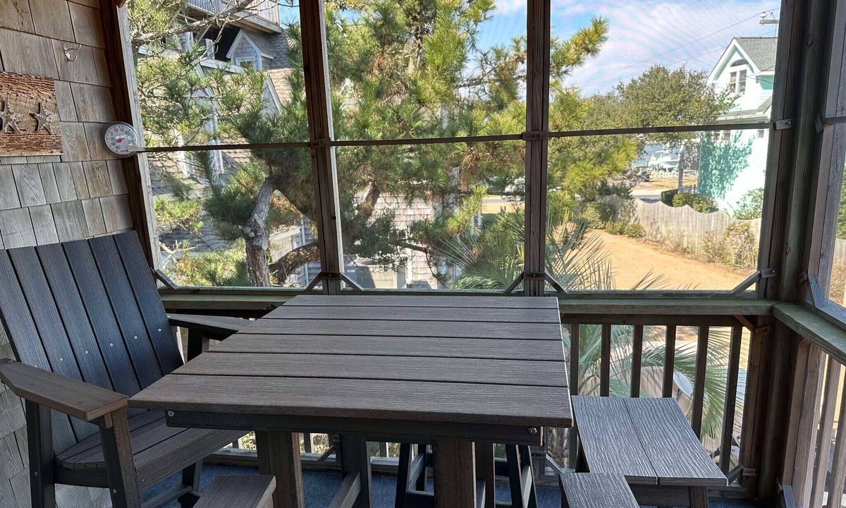 Ocracoke Villa | CV7: North Point -2nd floor 2BR villa with screened porch!