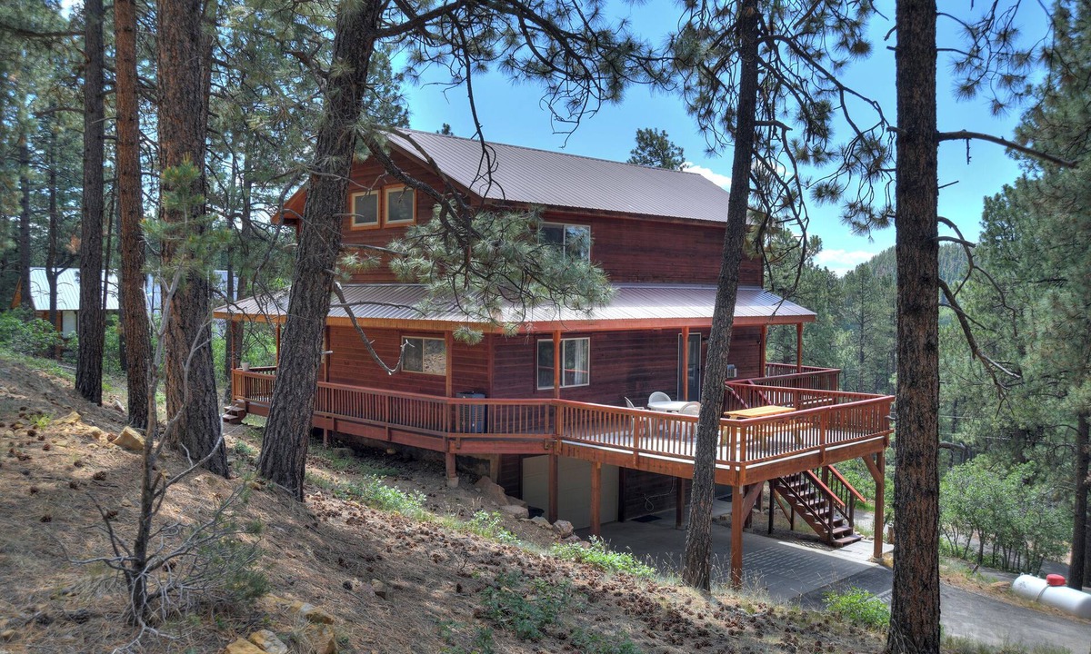 Forest Lakes House | Deer Ridge Cabin | Borders BLM, Dogs Welcome - Fireplace, Private Setting