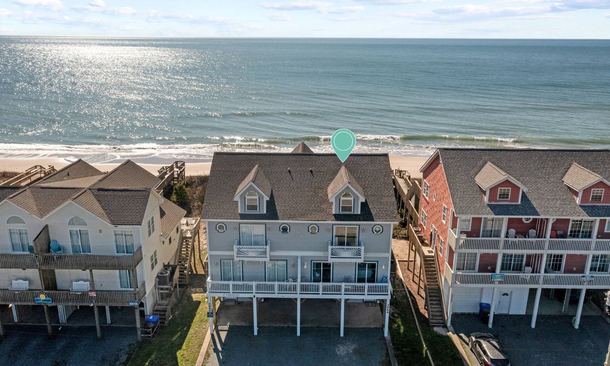 North Topsail Beach House | Laguna East #158 - 4 BD Oceanfront Home w/Direct Beach Access!