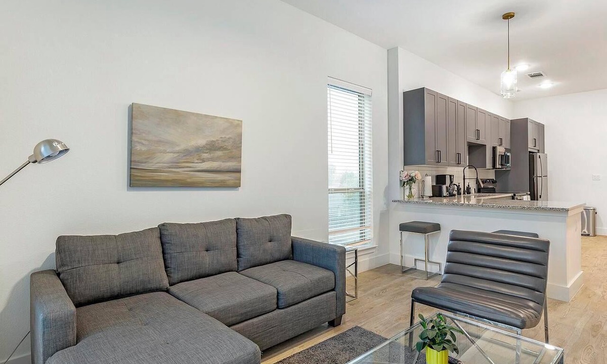 Denton Apartment | Landing | Chic 1BD, Courtyard, Gym