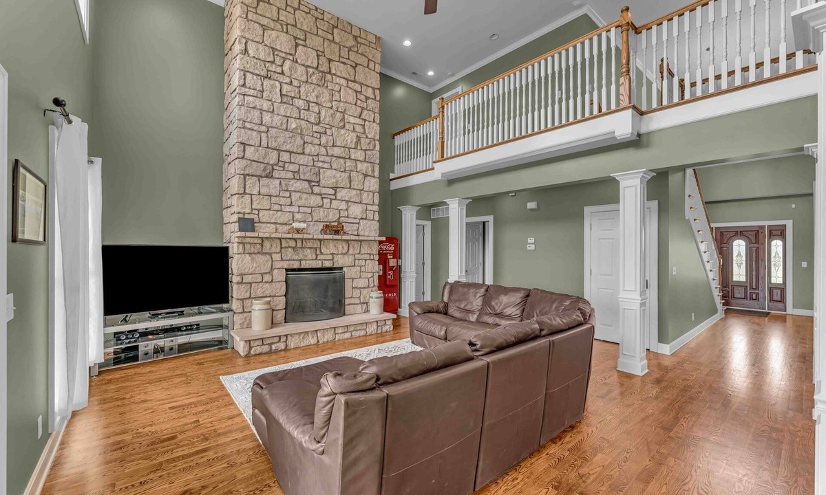 Lecompton House | Large country place on acreage with pond and plenty of room.
