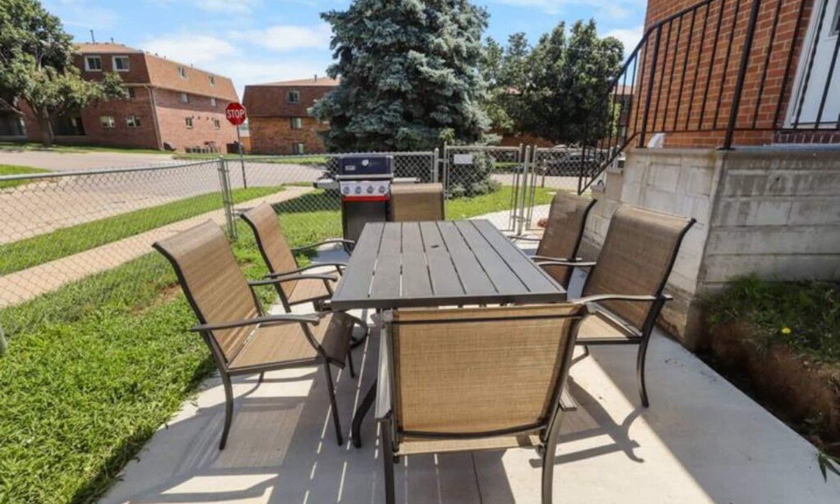 North Central Omaha House | Modern 4BR Duplex Near Dodge, Garage, Fenced Yard, EV Charger, W/D