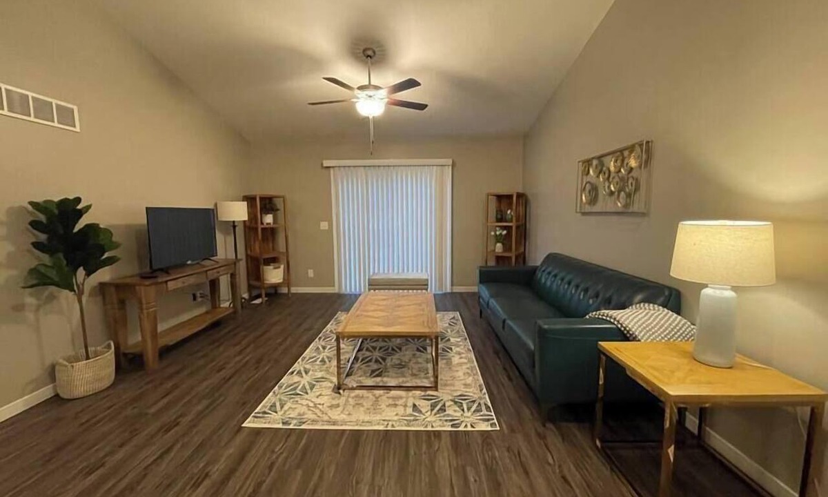West Omaha Condo | Modern Townhouse w/Private Backyard & Patio Retreat