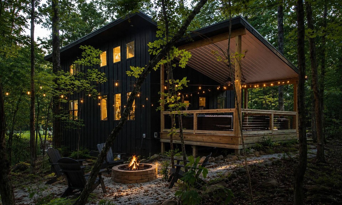 Monteagle House | Mountain Mist-HOT TUB, King bed, fire pit, modern meticulous home in Monteagle