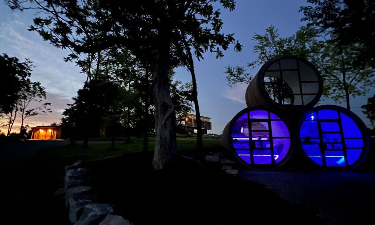 Lancaster Apartment | Our Tubes offer a camping experience for those that love the outdoors but also love a bed.