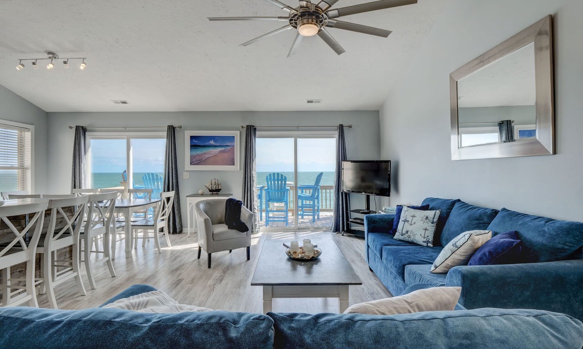 Surf City House | Paradise Found! Fabulous, Flexible, Beach Front Luxury! HotTub, Best Location!