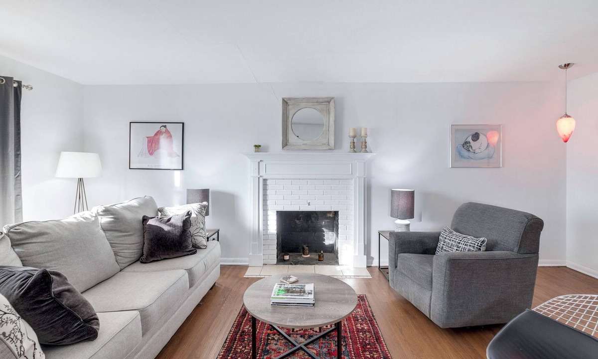 Wichita House | Peaceful 3-bedroom house in quiet neighborhood with mature trees.
