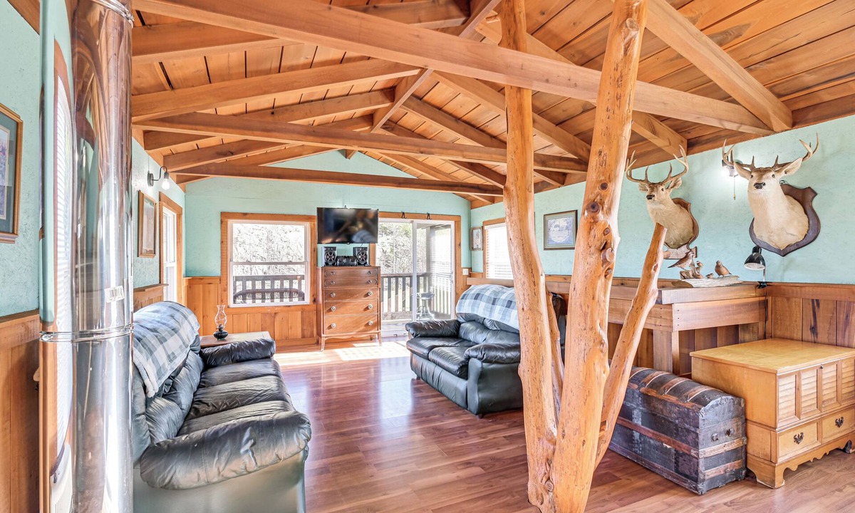 Nevisdale Cottage | Peaceful Mountain Cabin w/Views in Williamsburg