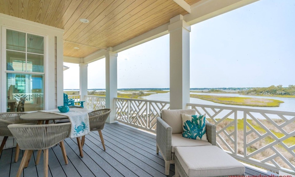 Surf City House | Relaxin @ The Roses II - Brand New Home with Amazing Sound Views
