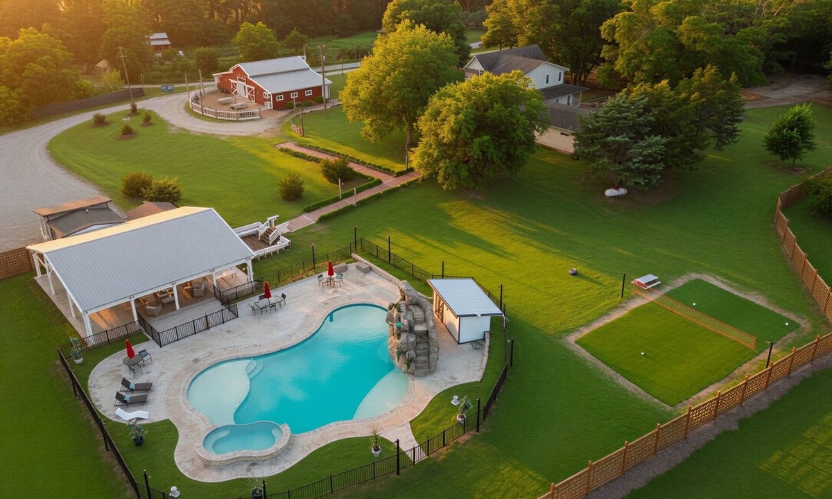 Weston House | River Valley Place-Pool Spa Pickleball GameBarn EV