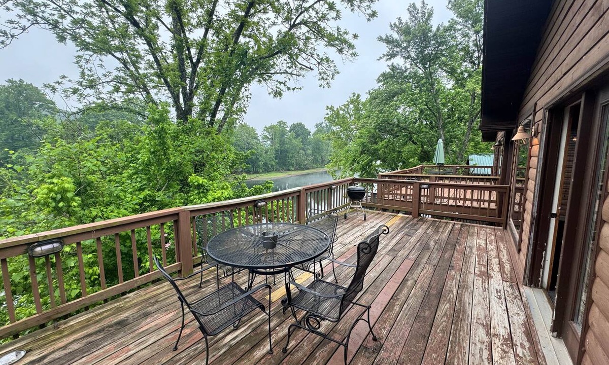 Mountain Home House | Riverfront Cabin on North Fork River - Upstairs -