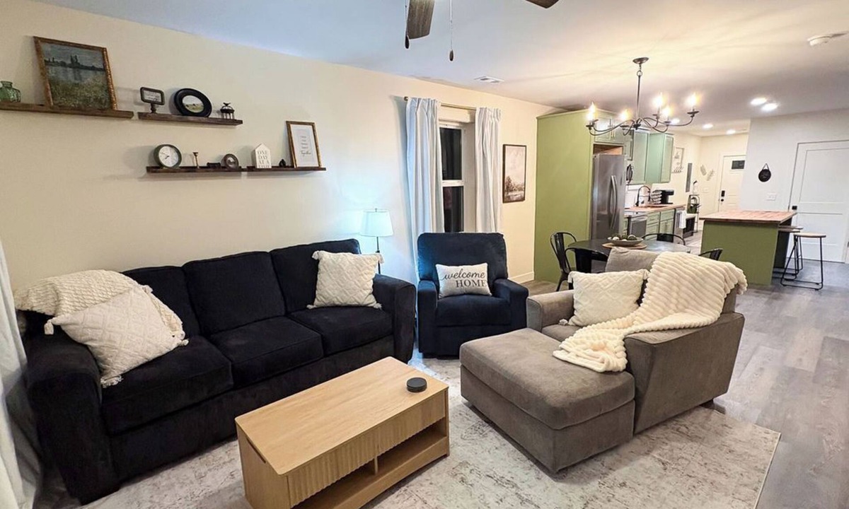 Webb City House | Sage & Cedar Cozy home ready for your stay