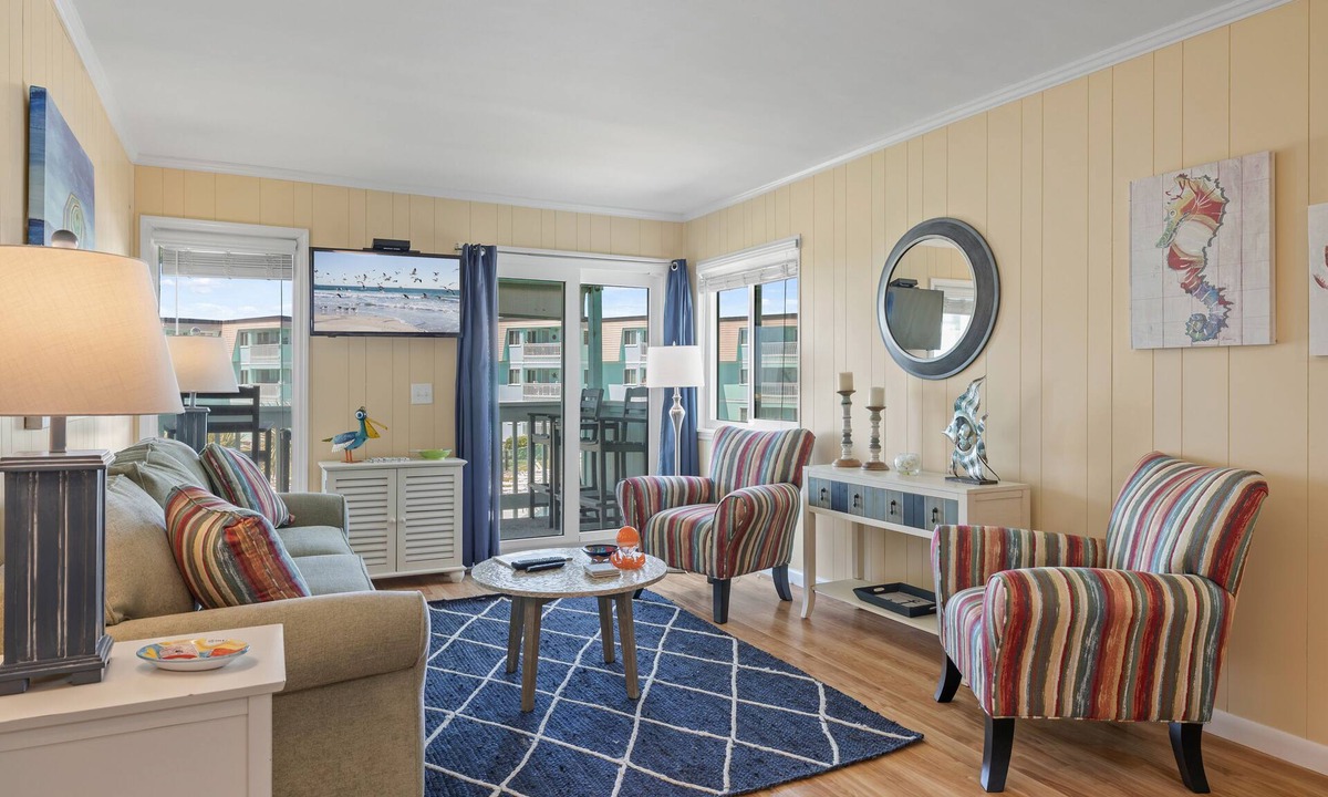 Morehead City Condo | SeaSpray 225, Oceanview Condo in Atlantic Beach, NC!