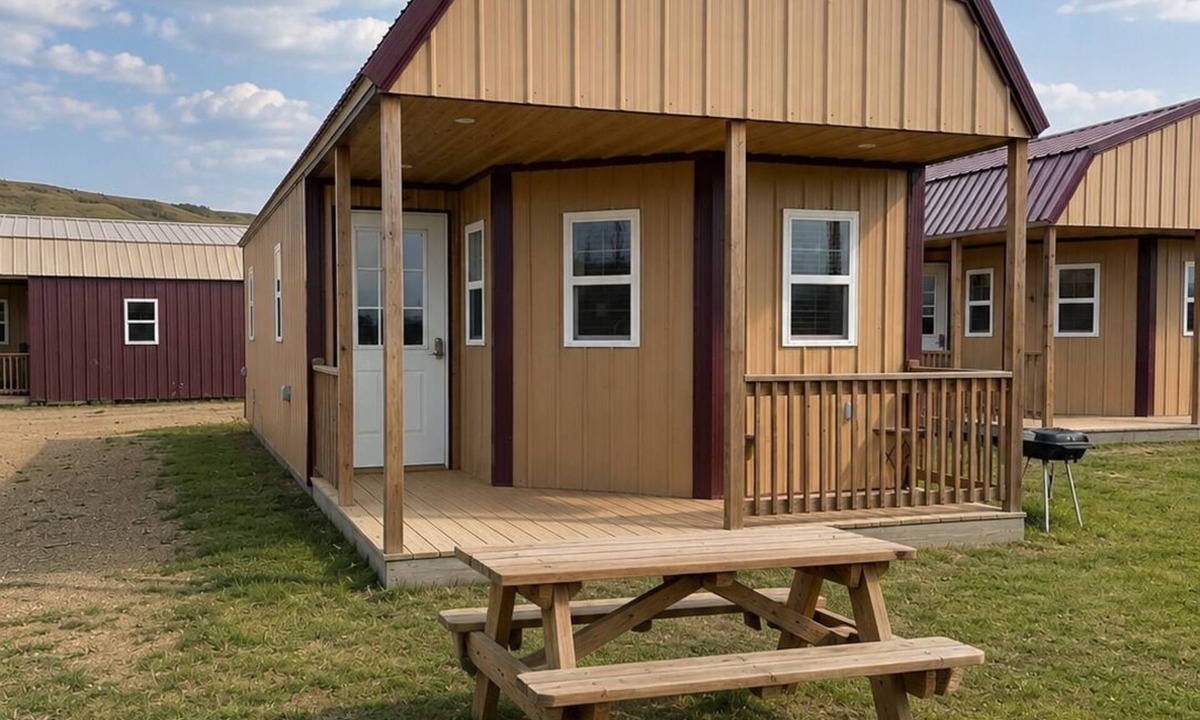 Lake Andes Cottage | Spacious Cottage 4 with Loft, Full Kitchen & Stunning Views