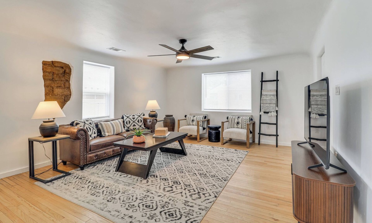 West Old Town House | Stylish Southwest Adobe Home in Old Town ABQ