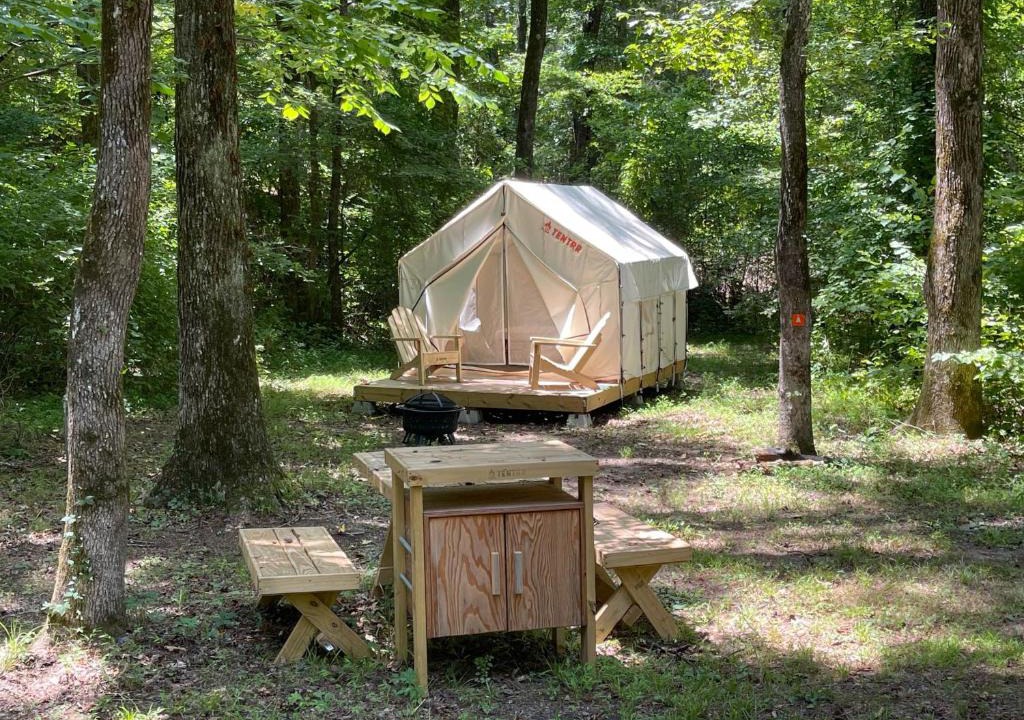 Holly Springs Other | Tentrr State Park Site - Mississippi Wall Doxey State Park - Woodland A - Single Camp