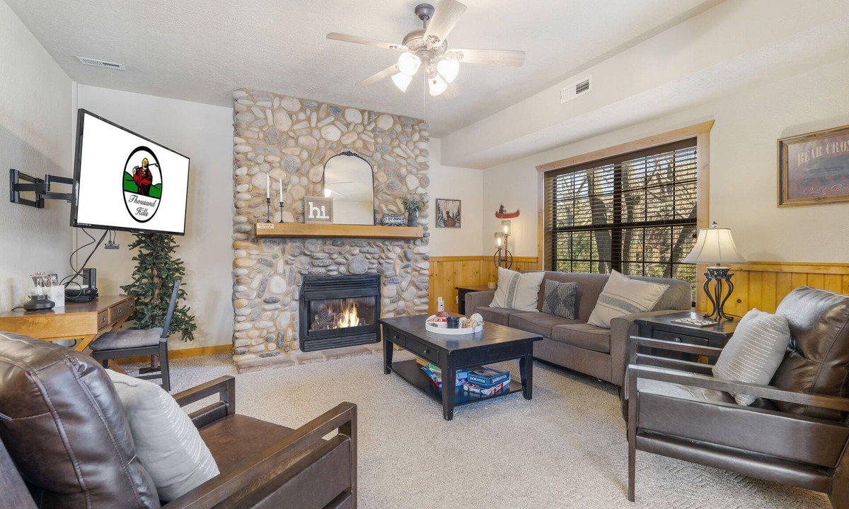 Branson Theater District Cabin | Walk-In 2 BR Cabin with Loft in Wooded Area, Minutes from Shows & Attractions!