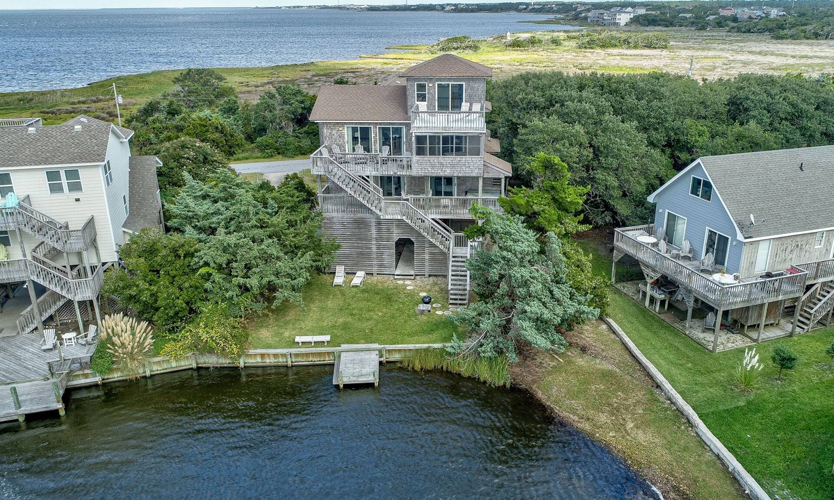 Brigands' Bay House | Waterfront House w/Private Hot Tub, Washer/Dryer, Shared Pool, Central AC, WiFi