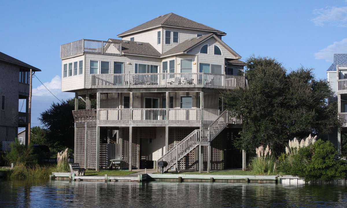 Brigands' Bay House | Waterfront House w/Private Hot Tub, Free WiFi, Water View, Shared Pool