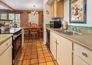 Fort Marcy 60 | Walk to Plaza | Fireplace | Kitchen | Hot Tub | Pool | End Unit | 2 Levels