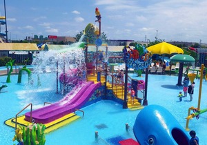 Something new for you ! Water fall and massage chair .Lake, golf course view.
