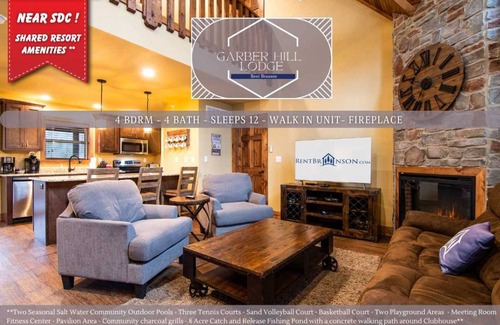 Reeds Spring Cabin | 188 m² Cabin ∙ 4 bedrooms ∙ 12 guests