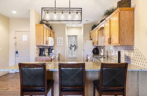 Branson Condo | 2 Bedroom, 2 Bathroom Golf Condo featuring Private, Covered Balcony with Pool View