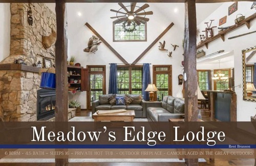 Blue Eye Cabin | 418 m² Lodge ∙ 6 bedrooms ∙ 16 guests