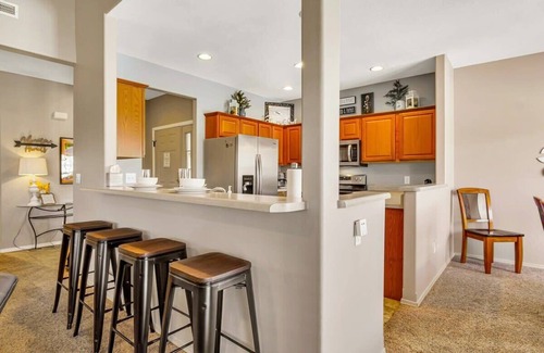 Branson West Condo | Condo with Game Room! Walk to Pool! Close to SDC!
