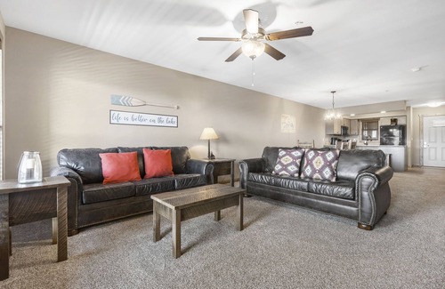 Indian Point Apartment | Deluxe Lake Condo with Lock-off Access Studio - Indian Point (U1105AB)
