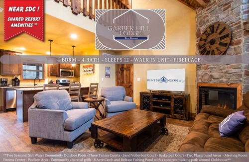 Reeds Spring Cabin | 188 m² Cabin ∙ 4 bedrooms ∙ 12 guests