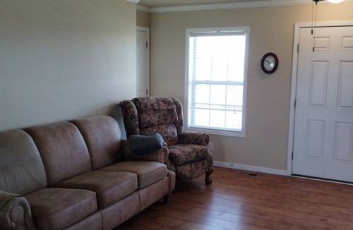 Lyon County House | 3-bedroom farmhouse in peaceful Admire with cozy charm