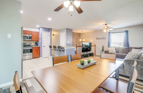 Knoxville House | 3 Mi to UT & Market Square: Poolside Retreat!