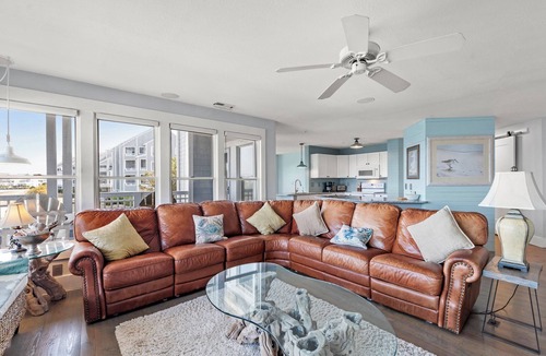 Manteo Condo | 4 BR Water-front Condo w/Central AC