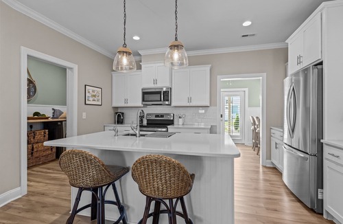 Morehead City House | 4BR Coastal Home: Pool, Pickleball, Near Beaches
