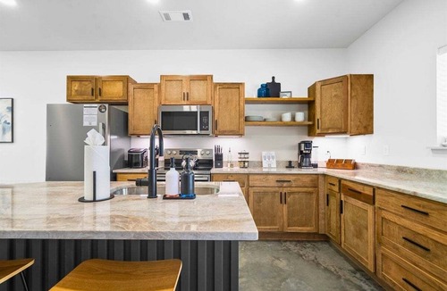 Mid America Cabin | A-Frame Retreat with Pool, Hot Tub, Lake Access