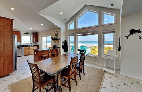 Topsail Beach House | All Decked Out | Pet-Friendly + Oceanfront Group Favorite