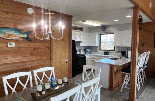 Frisco House | Beach home near the ocean w/sunny deck, washer/dryer, and central A/C