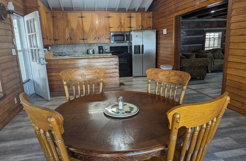 Florence House | Beaver Den Rustic lake house right on shoals Creek and Wilson lake