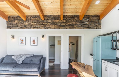 Frankfort Cottage | Bourbon Barrel Cabin A. There are 2 Cabins A & B.