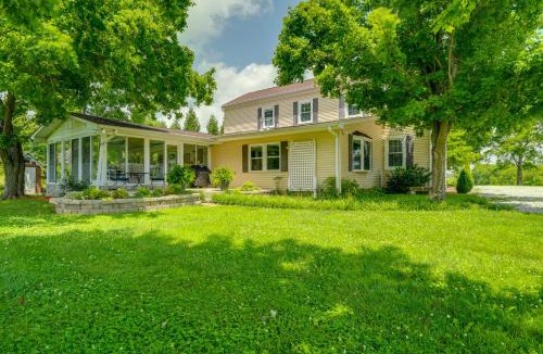 Taylorsville House | Bourbon Country Escape! Spacious Home w/Fire Pit