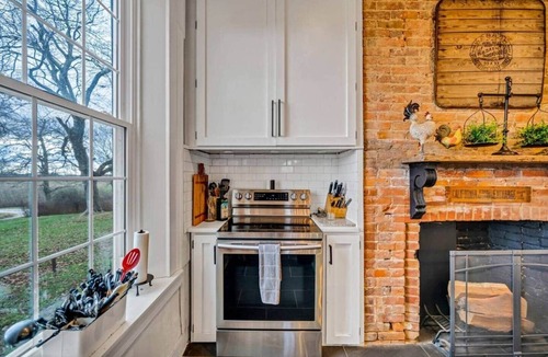 White Mills House | Camp Cozy At Nolin, Historical, Pond, Fire Pit