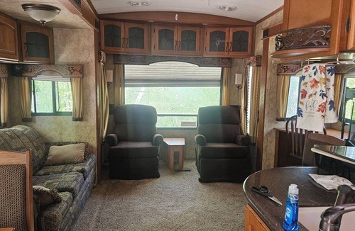 Eudora RV Rental | Camper 3 just 1.5 miles from Stockton Lake High point boat ramp. At Fair Play MO