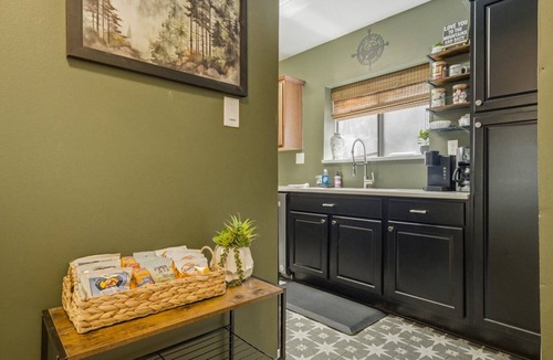 Chalet Village Condo | Carson's Creekside Retreat! 2 King Beds+Queen/2 Twins. Updated baths! No carpet!