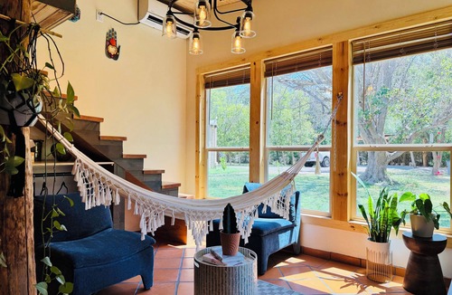 El Paso Cabin | Casita Phoenix… charming mini cabin Spanish style on a Pecan Orchard
