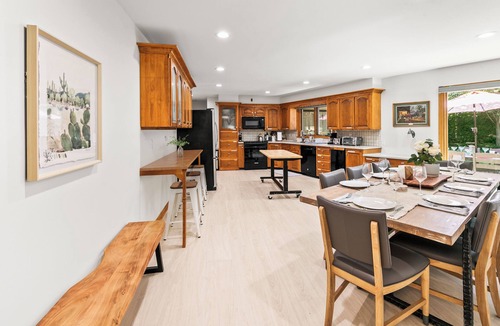 West Omaha House | Central Omaha Pool with Spa Oasis + 3 Living Rooms