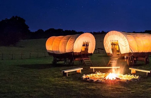 Lillington House | Charming Covered Wagon Retreat for Four in Lillington, North Carolina