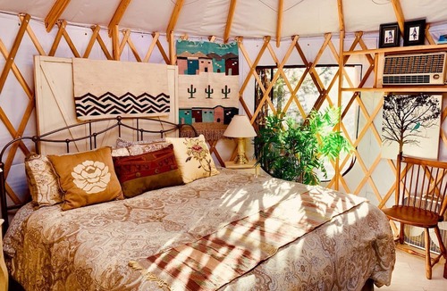Zuzax Cabin | Charming Yurt in the Cibola National Forest near Albuquerque, New Mexico